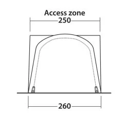 Outwell Newburg 160 Air Drive Away Awning 13 Outwell Newburg 160 Air Drive Away Awning -Camping Products Store 111170 newburg 160 air drawing other4