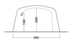 Outwell Birchdale 6PA Tent (2022) -Camping Products Store 111184 birchdale 6pa drawing other4