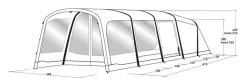 Outwell Birchdale 6PA Tent (2022) -Camping Products Store 111184 birchdale 6pa drawing perspective2