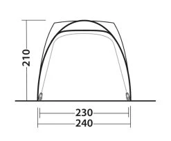 Outwell Beachcrest Drive Away Awning 25 Outwell Beachcrest Drive Away Awning -Camping Products Store 111238 beachcrest drawing other5