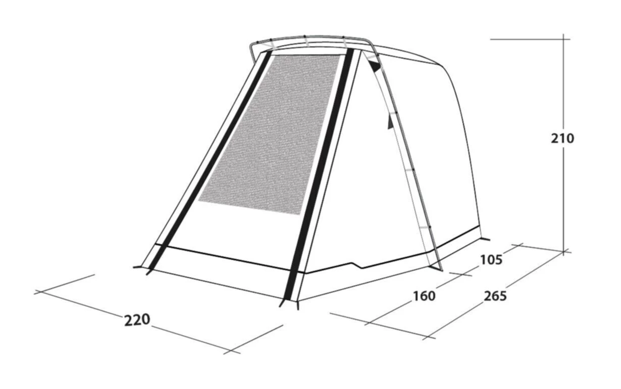 Outwell Sandcrest S Awning 7 Outwell Sandcrest S Awning - Image 5