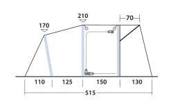 Outwell Blossburg 380 Air Drive Away Awning -Camping Products Store 111242 blossburg 380 air drawing other5