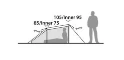 Robens Arch 2 Tent (2023) -Camping Products Store 130274 arch 2 drawing other25 1