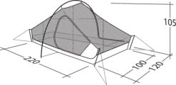 Robens Chaser 3XE Tent (2022) -Camping Products Store 130317 chaser 3xe drawing other4