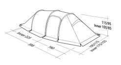 Robens Nordic Lynx 3 Tent (2023) 24 Robens Nordic Lynx 3 Tent (2023) -Camping Products Store 130323 nordic lynx 3 drawing perspective2