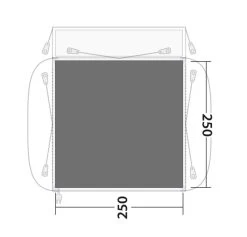Outwell Milestone / Bremburg Footprint Groundsheet 6 Outwell Milestone / Bremburg Footprint Groundsheet -Camping Products Store 170833 footprint milestone bremburg drawing floorplan2