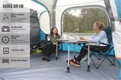 Vango Airbeam Vango Agora Air VW Awning (Moroccan Blue) -Camping Products Store 2021 vango call out agora air vw