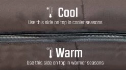 Outwell Contour Supreme Coffee Sleeping Bag -Camping Products Store 230369 contour supreme coffee feature photo18