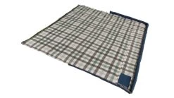 Outwell Camper Lux "L" Sleeping Bag Deep Blue (2023) -Camping Products Store 230392 camper lux left side zipper feature photo3