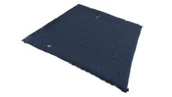 Outwell Camper Lux "L" Sleeping Bag Deep Blue (2023) -Camping Products Store 230392 camper lux left side zipper feature photo5