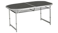 Outwell Hamilton Folding Table With Adjustable Height