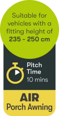 Quest Falcon Air 390 Porch Awning (2022) -Camping Products Store a3503a 9 midsize