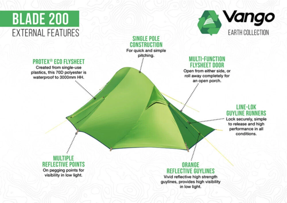 Vango Blade 200 Tent (2022) 8 Vango Blade 200 Tent (2022) - Image 6