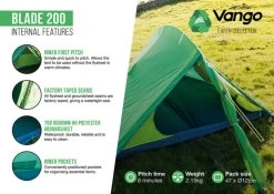 Vango Blade 200 Tent (2022) 15 Vango Blade 200 Tent (2022) -Camping Products Store blade 2002