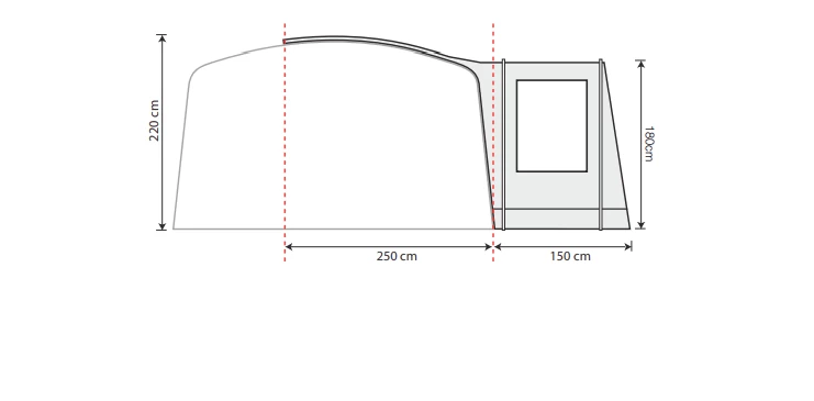 Outdoor Revolution Camp Star Side Porch (500xl, 600, 700) (2022) 7 Outdoor Revolution Camp Star Side Porch (500xl, 600, 700) (2022) - Image 5
