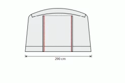 Outdoor Revolution Camp Star Side Porch (500xl, 600, 700) (2022) 18 Outdoor Revolution Camp Star Side Porch (500xl, 600, 700) (2022) -Camping Products Store campstar side porch floorplan 2 1
