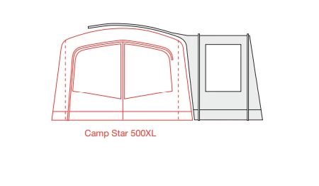 Outdoor Revolution Camp Star Side Porch (500xl, 600, 700) (2022) 6 Outdoor Revolution Camp Star Side Porch (500xl, 600, 700) (2022) - Image 4