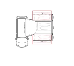 Outdoor Revolution Cayman Combo PC Air Mid Awning (210-255cm) -Camping Products Store cayman combo floor 1