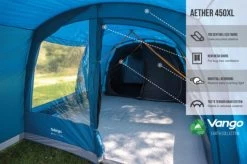 Vango Aether Poled 450XL Tent (2022) -Camping Products Store earth collection poled infographics call outs5