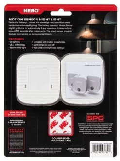 Nebo Motion Sensor Light Pack Of 3 -Camping Products Store eneb0026cd 5 fullsize