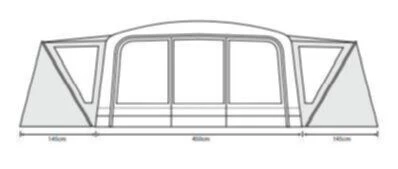 Outdoor Revolution Airedale 9.0DSE Tent Bundle (2023) 8 Outdoor Revolution Airedale 9.0DSE Tent Bundle (2023) - Image 6