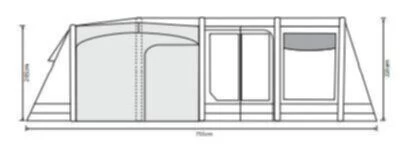 Outdoor Revolution Airedale 9.0DSE Tent Bundle (2023) 9 Outdoor Revolution Airedale 9.0DSE Tent Bundle (2023) - Image 7