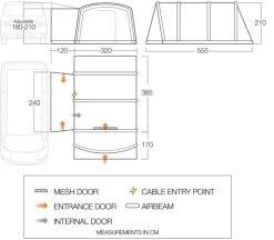 Vango Airbeam Vango Galli CC Air Low Awning (2023) -Camping Products Store galli cc air low floorplan lowres