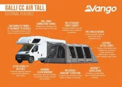 Vango Airbeam Vango Galli CC Air Tall Awning (2023) 13 Vango Airbeam Vango Galli CC Air Tall Awning (2023) -Camping Products Store galli cc air tall