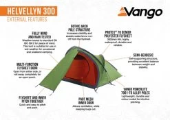 Vango Helvellyn 300 Tent (2022) -Camping Products Store helvellyn 300