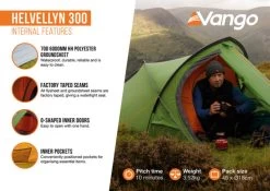 Vango Helvellyn 300 Tent (2022) -Camping Products Store helvellyn 3002