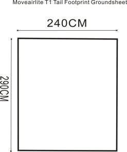 Outdoor Revolution Movelite T1 Tail Footprint