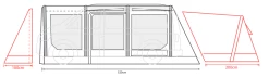 Outdoor Revolution Movelite T4E PC Lowline Awning (180-220cm) (2023) -Camping Products Store movelite t4e floor3