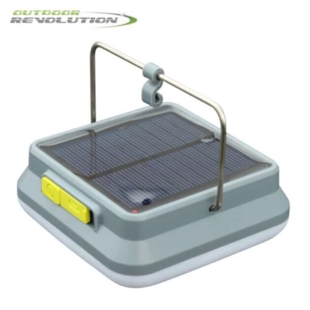 Outdoor Revolution Portable Solar Lantern Square USB 3 Outdoor Revolution Portable Solar Lantern Square USB
