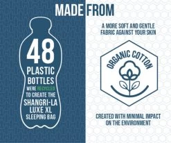 Vango Shangri-La Luxe XL Sleeping Bag (2023) -Camping Products Store shangri la luxe xl 1