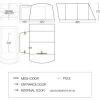 Vango Galli Low Poled Awning (2023) 1 Vango Galli Low Poled Awning (2023) -Camping Products Store vango 2021 awnings floorplan galli low low res